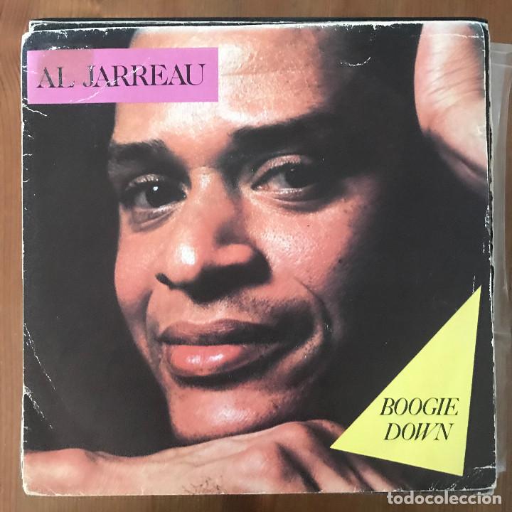 Discos de vinilo: AL JARREAU - BOOGIE DOWN / NOT LIKE THIS - SINGLE WEA 1983 - Foto 1