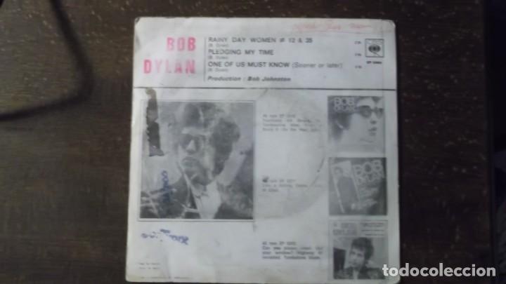 Discos de vinilo: E.P. Bob Dylan Rainy Day Women - Foto 2