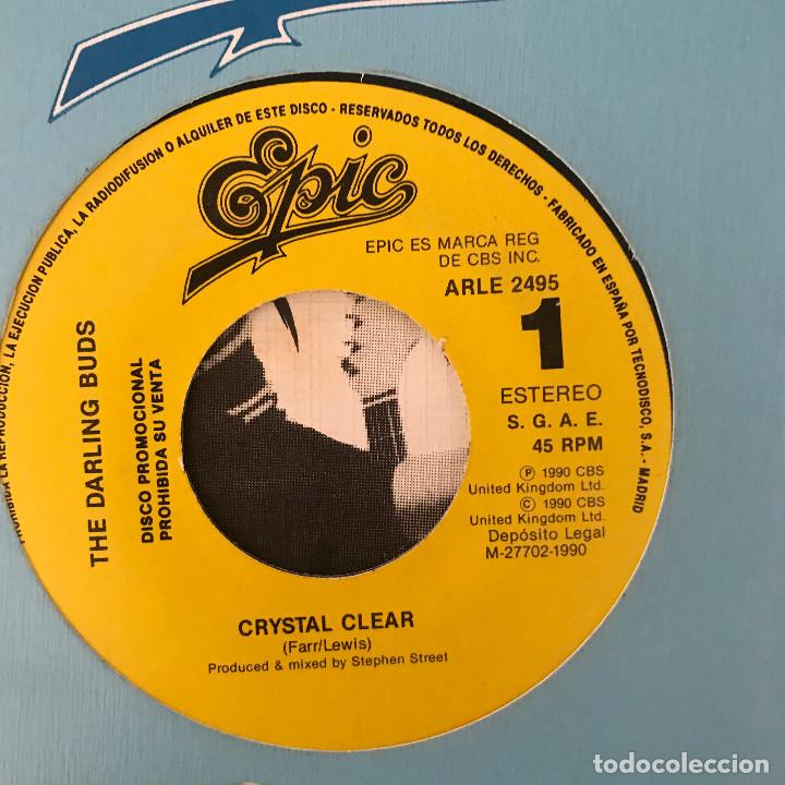 Discos de vinilo: DARLING BUDS - CRYSTAL CLEAR - SINGLE EPIC 1991 PROMO - Foto 1