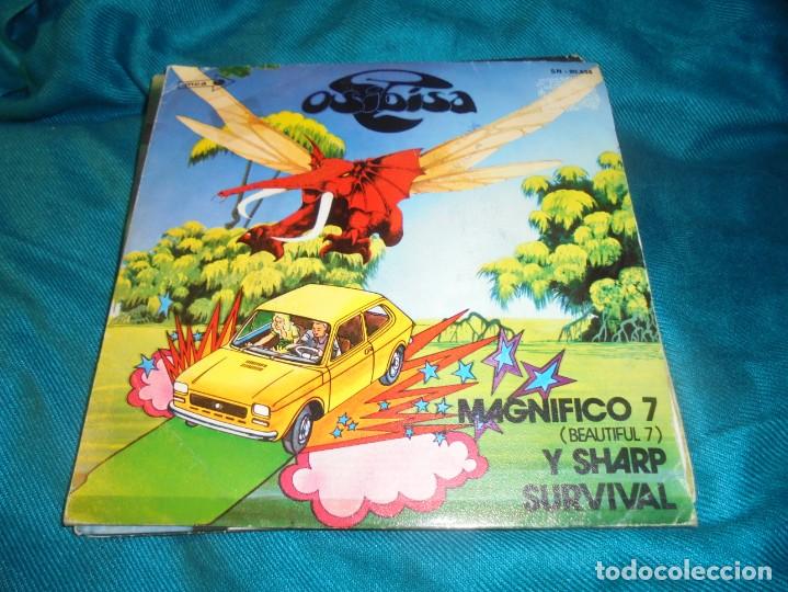 Discos de vinilo: OSIBISA. MAGNIFICO 7 / Y SHARP / SURVIVAL. MCA, 1972 - Foto 1