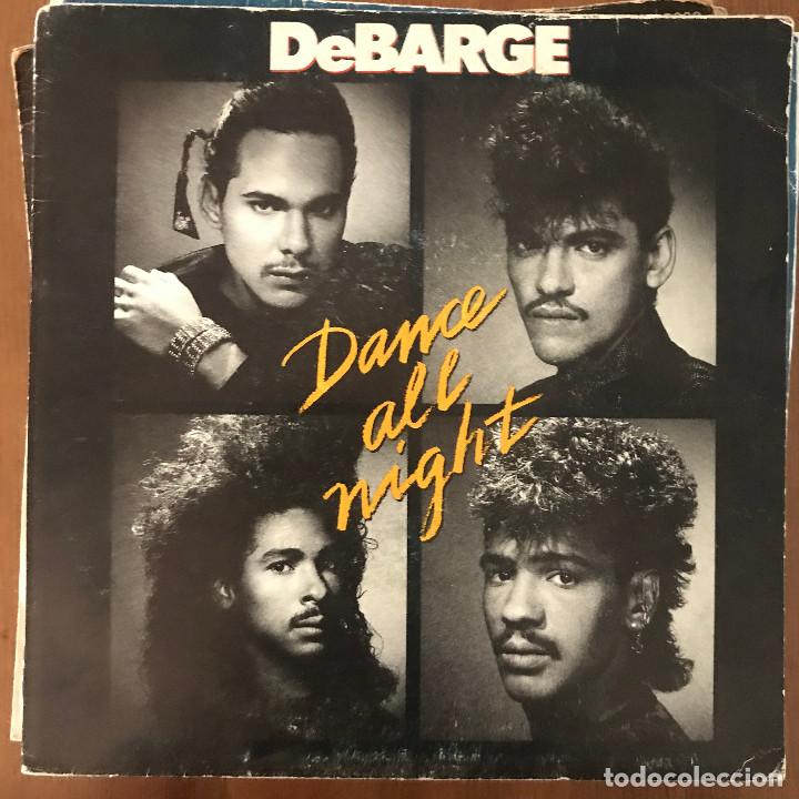 Discos de vinilo: DEBARGE - DANCE ALL NIGHT / INSTRUMENTAL - SINGLE DIVUCSA 1987 - Foto 1
