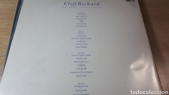 Discos de vinilo: CLIFF RICHARD PRIVATE COLLECTION DOBLE LP - Foto 2