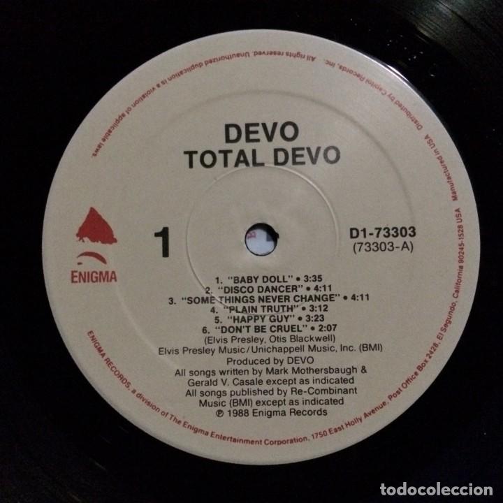 Discos de vinilo: Devo &ndash; Total Devo USA 1988 ENIGMA RECORDS* - Foto 5