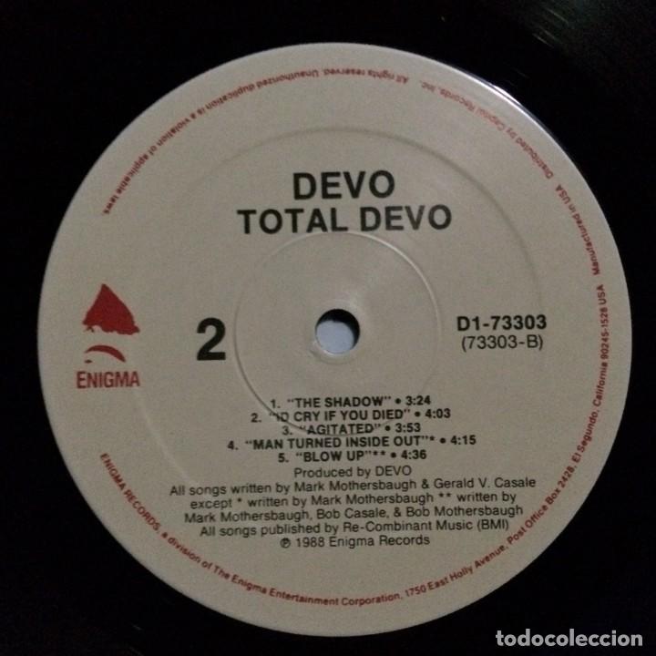 Discos de vinilo: Devo &ndash; Total Devo USA 1988 ENIGMA RECORDS* - Foto 6