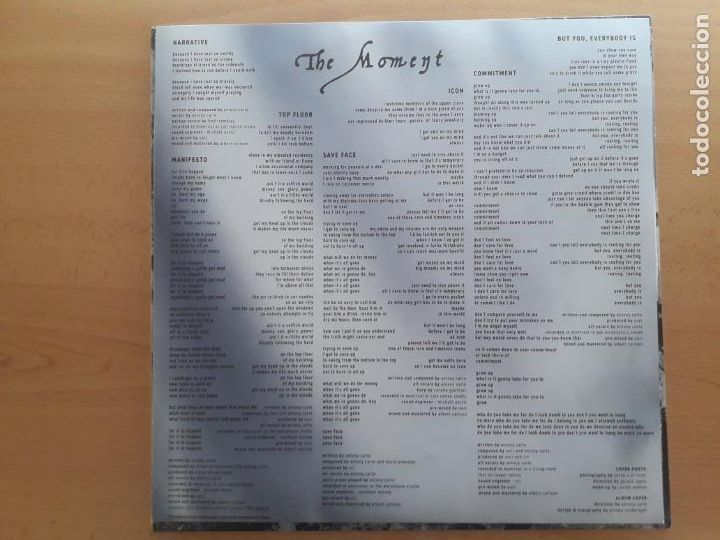 Discos de vinilo: Antony carle - the moment - Foto 3