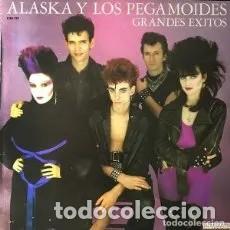 Discos de vinilo: Alaska y los Pegamoides. Grandes &Eacute;xitos. LP HISPAVOX - Foto 1