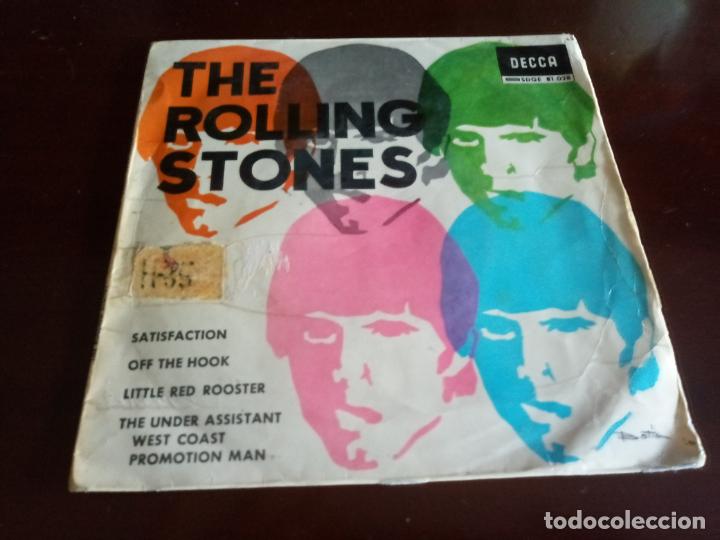 Discos de vinilo: THE ROLLING STONES - SATISFACTION + 3.EP.S - Foto 1