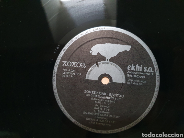 Discos de vinilo: ESTITXU. ZORTZIKOAK. 2 LP. - Foto 7