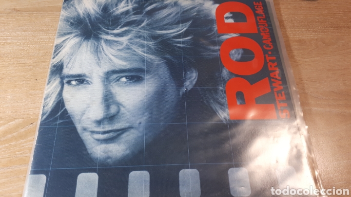 Discos de vinilo: ROD STEWART CAMOUFLAGE - Foto 1