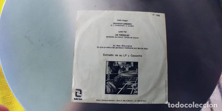 Discos de vinilo: BARON ROJO-SINGLE TRAVESIA URBANA - Foto 2