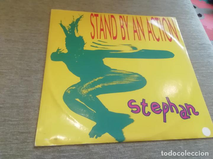 Discos de vinilo: Stephan-stand by an action. maxi italia - Foto 1