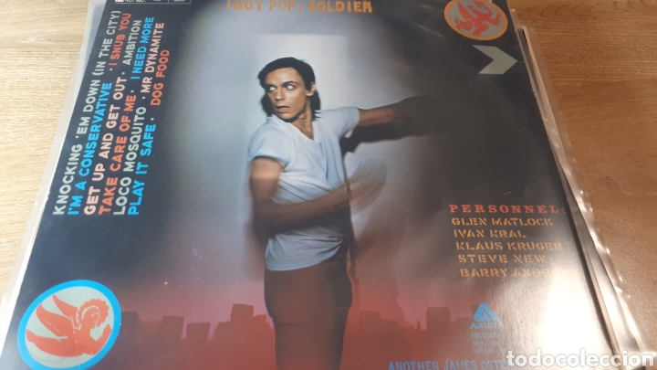 Discos de vinilo: IGGY POP SOLDIER - Foto 2