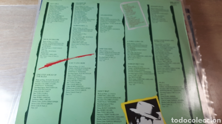 Discos de vinilo: J.J.CALE GRASSHOPPER - Foto 2