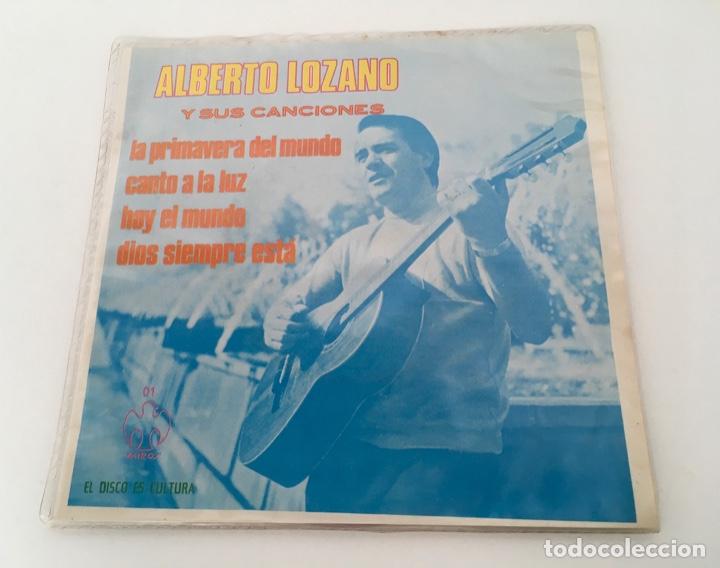 Discos de vinilo: Alberto Lozano y sus canciones - Foto 2