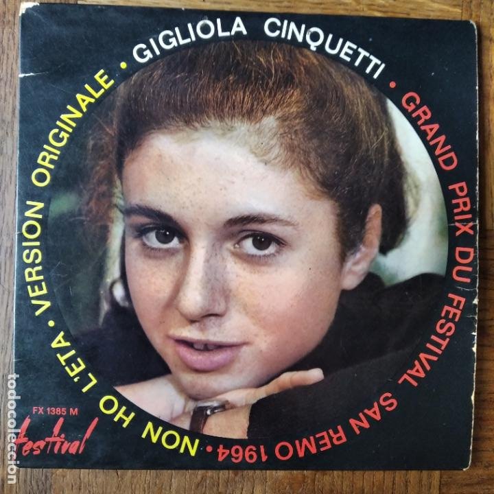 Discos de vinilo: GIGLIOLA CINQUETTI - SAN REMO 1964 - EP, NON HO LETA + 3- - Foto 1 - 214729660