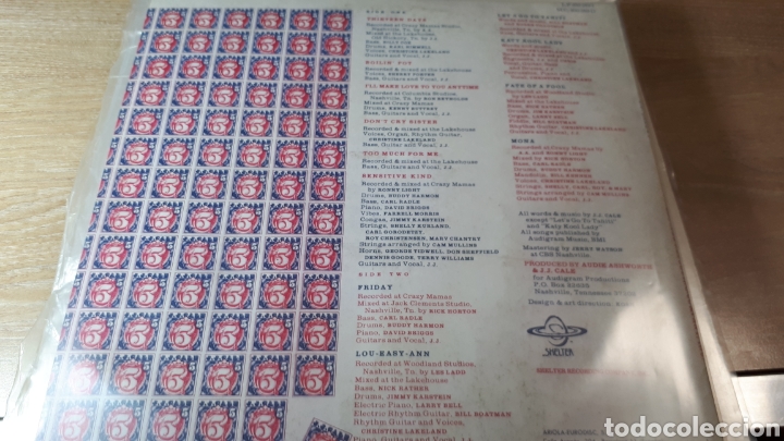 Discos de vinilo: J.J.CALE 5 - Foto 2