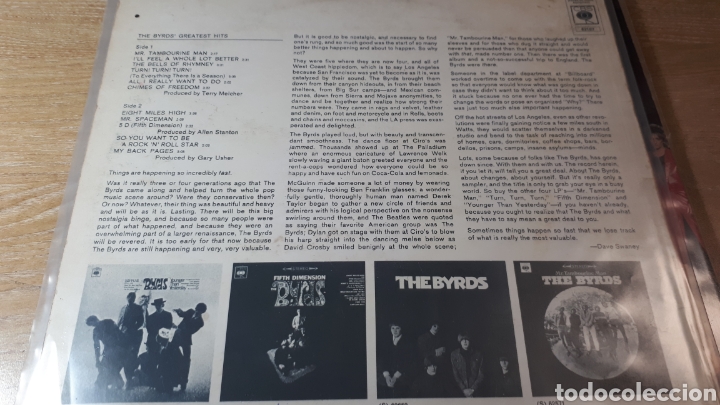 Discos de vinilo: THE BYRDS GREATEST HITS - Foto 2