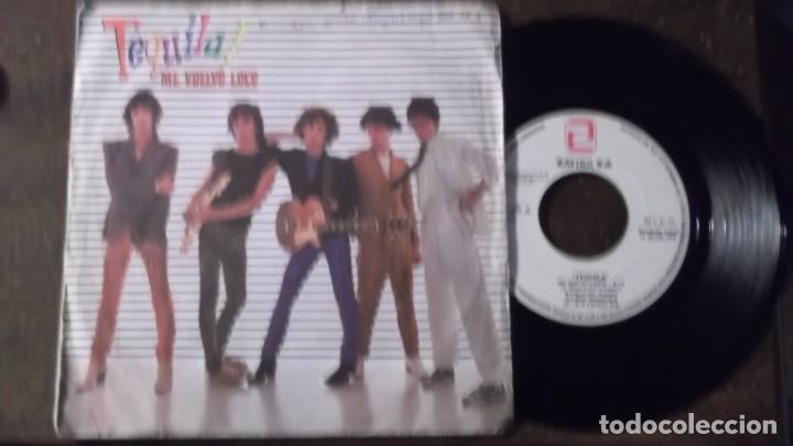 Discos de vinilo: Single de Tequila. Me Vuelvo Loco - Foto 1
