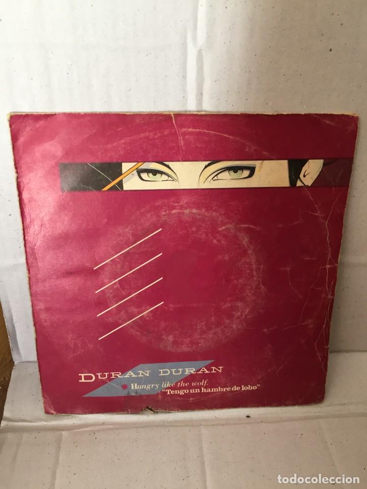 Discos de vinilo: Duran Duran Hungrynlike the wolf - Foto 1
