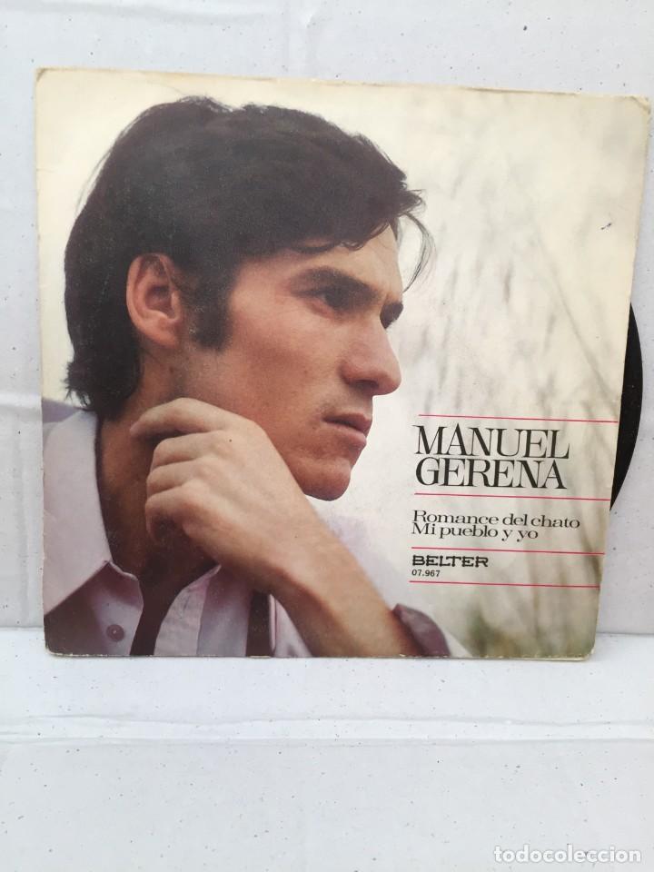 Discos de vinilo: Manuel Gerena Romance del Chato - Foto 1