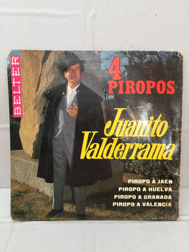 Discos de vinilo: Juanito Valderrama 4 piropos - Foto 1