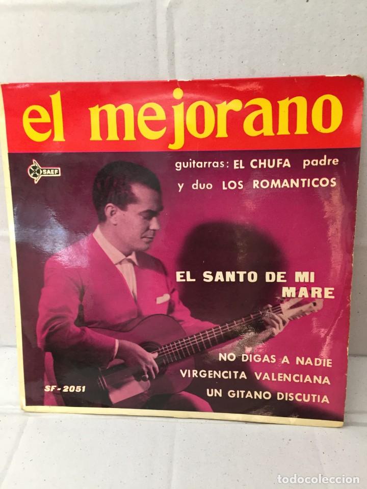 Discos de vinilo: El Mejorano El santo de mi mare - Foto 1