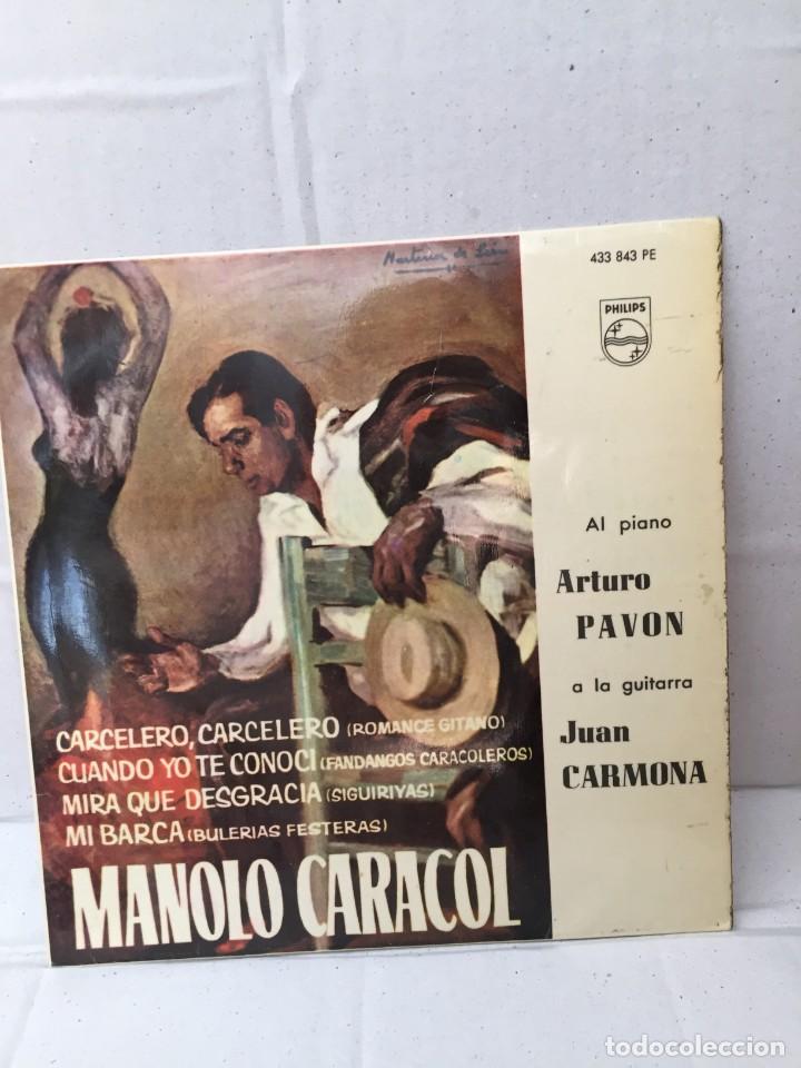 Discos de vinilo: Manolo Caracol Carcelero - Foto 1