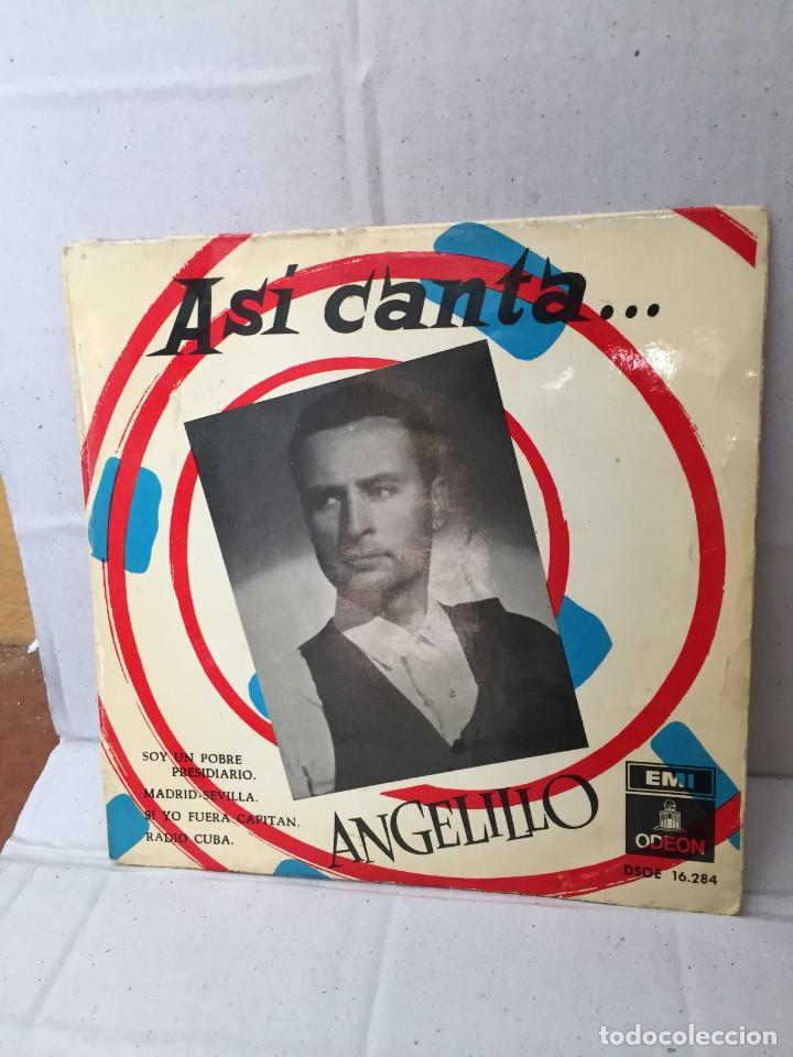 Discos de vinilo: Angelillo As&iacute; canta - Foto 1