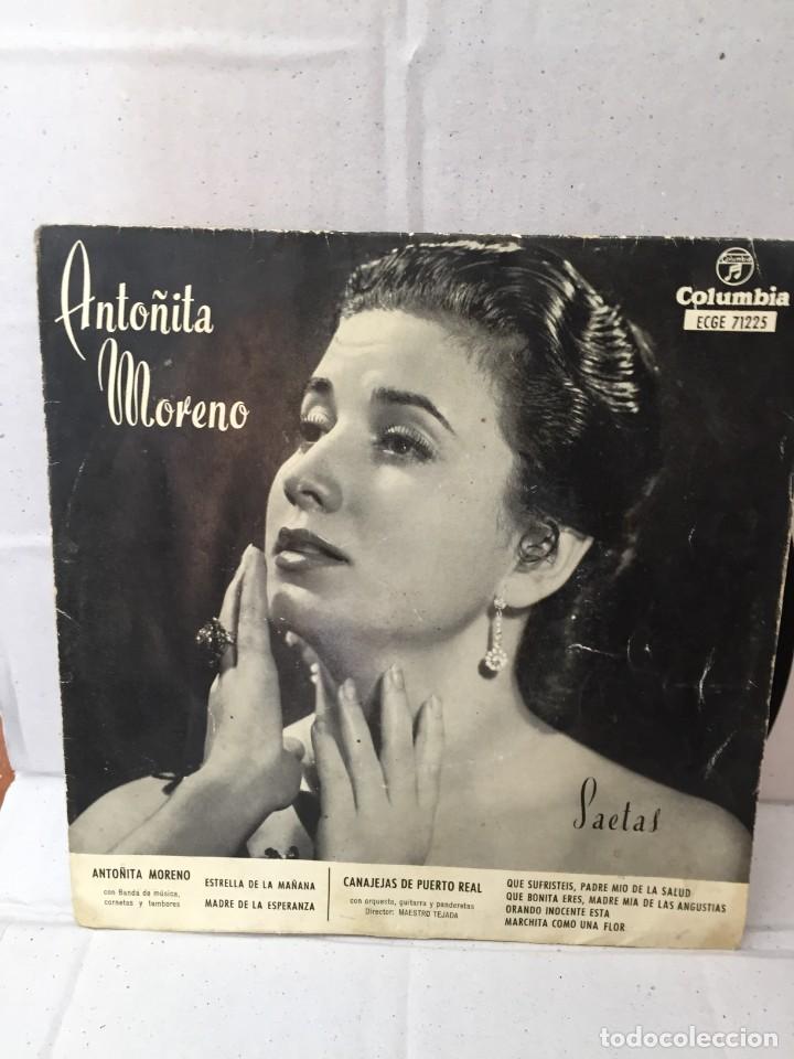 Discos de vinilo: Anto&ntilde;ita Moreno Saetas - Foto 1