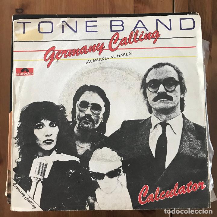 Discos de vinilo: TONE BAND - GERMANY CALLING / CALCULATOR - SINGLE POLYDOR 1981 - Foto 1