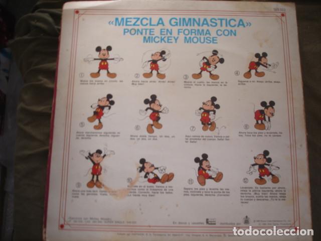 Discos de vinilo: Mickey Mouse Ejercicios Con Mickey Mouse - Foto 2