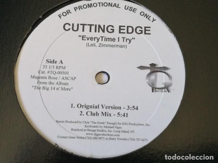 Discos de vinilo: Cutting Edge - Every Time I Try - 2005 - Foto 1