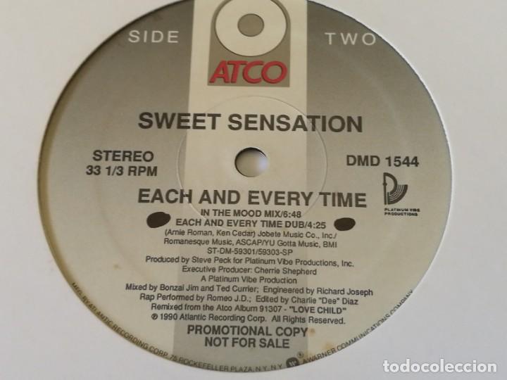 Discos de vinilo: Sweet Sensation - Each And Every Time - 1990 - Foto 3