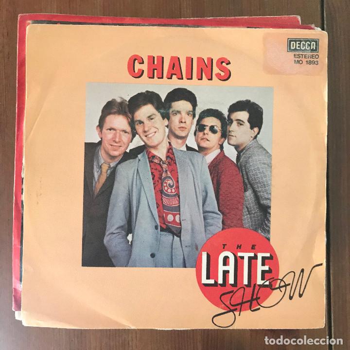 Discos de vinilo: LATE SHOW - CHAINS / ONLY CHILD - SINGLE DECCA 1978 - Foto 1
