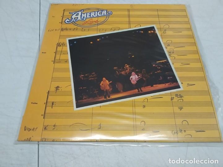 Discos de vinilo: America - Live - Foto 1