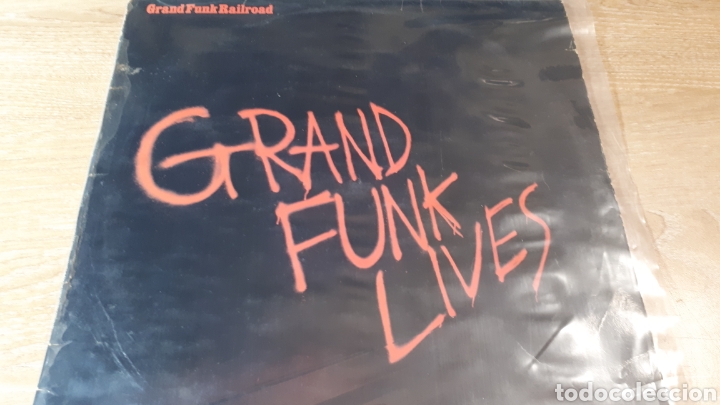 Discos de vinilo: GRAND FUNK LIVES - Foto 1