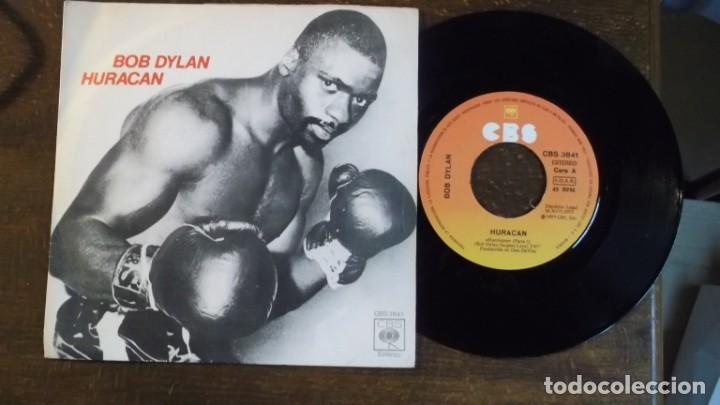 Discos de vinilo: Single de Bob Dylan. Huracan - Foto 1