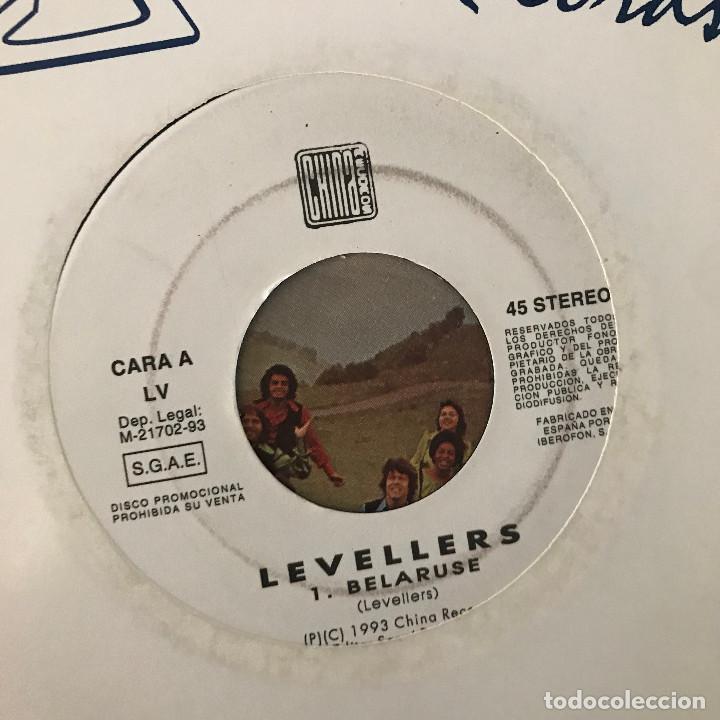 Discos de vinilo: LEVELLERS - BELARUSE - SINGLE SANNI 1993 PROMO - Foto 1