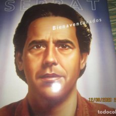 Discos de vinilo: SERRAT - BIENAVENTURADOS LP - ORIGINAL ESPAÑOL - ARIOLA 1987 CON FUNDA INT. MUY NUEVO (5). Lote 214894918
