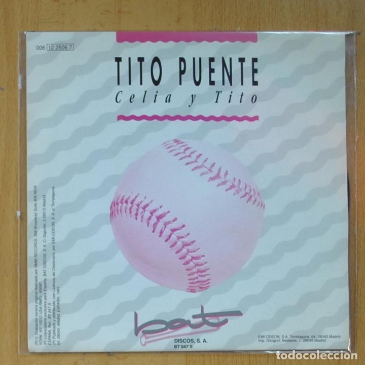 Discos de vinilo: TITO PUENTE - CELIA Y TITO - SINGLE - Foto 1