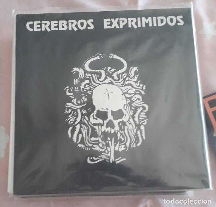 Discos de vinilo: LP CEREBROS EXPRIMIDOS 1989 ROMILAR 019 - Foto 1