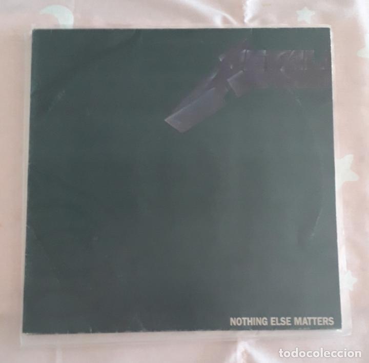 Discos de vinilo: LP MAXI METALLICA: NOTHING ELSE MATTERS 1992 866 709-1 - Foto 1