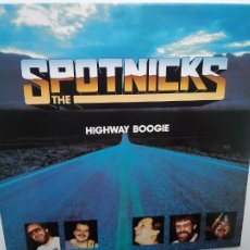 Discos de vinilo: THE SPOTNICKS- HIGHWAY BOOGIE- GERMAN LP 1985- COMO NUEVO.. Lote 214974656