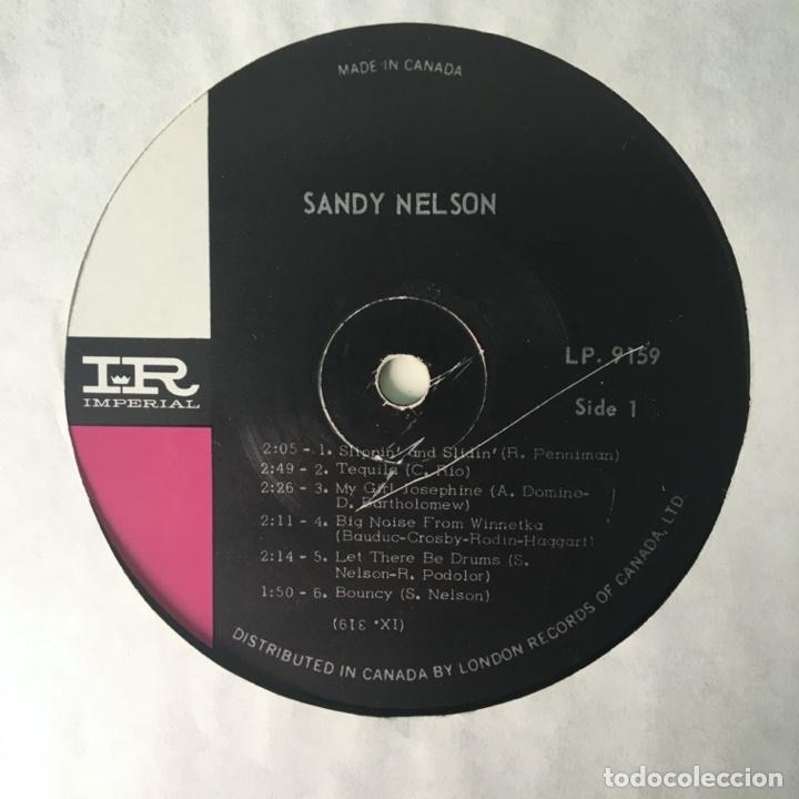 Discos de vinilo: Sandy Nelson &ndash; Let There Be Drums, Canada Imperial - Foto 3