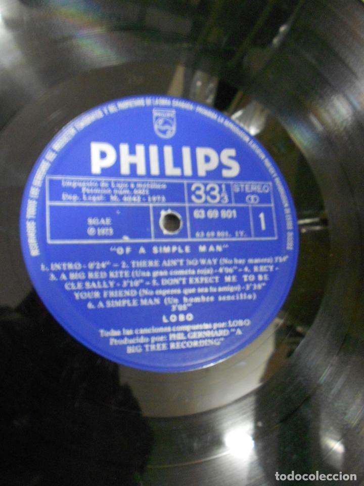 Discos de vinilo: ANTIGUO LP - LOBO - Foto 3
