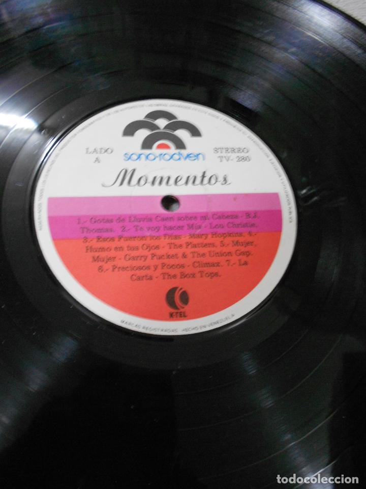 Discos de vinilo: ANTIGUO LP - MOMENTOS - Foto 2