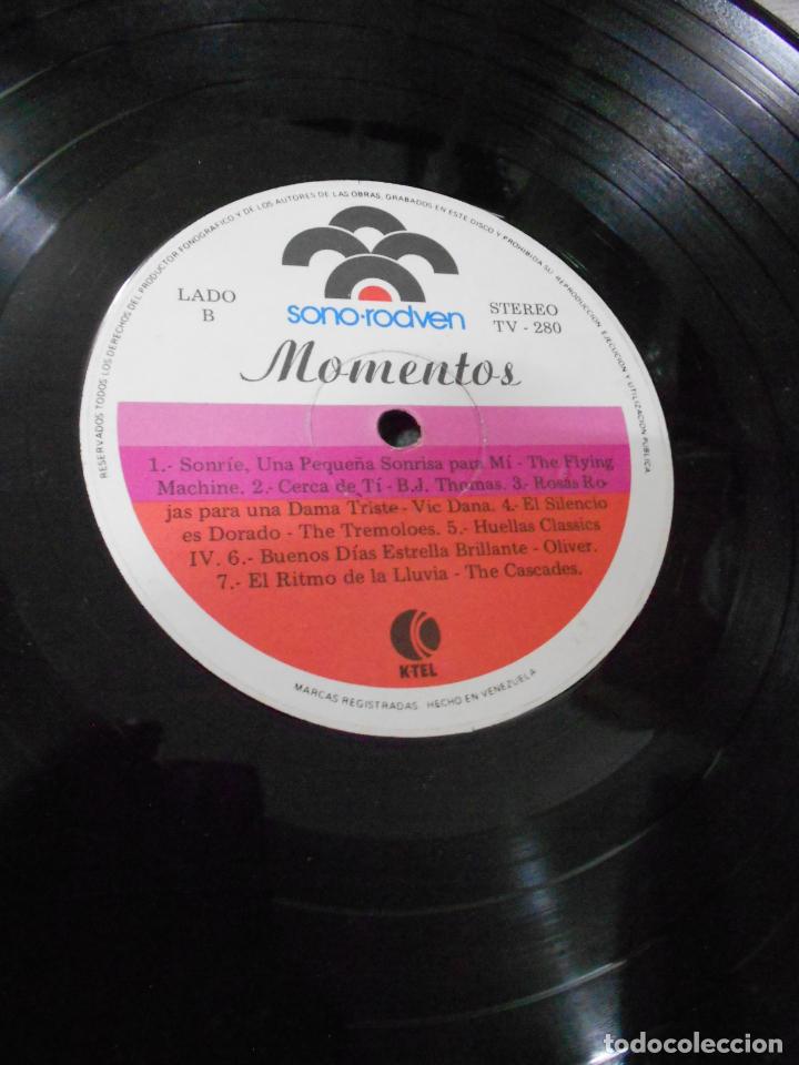 Discos de vinilo: ANTIGUO LP - MOMENTOS - Foto 3