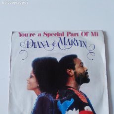 Discos de vinilo: DIANA ROSS & MARVIN GAYE YOU'RE A SPECIAL PART OF ME / I'M FALLING IN LOVE WITH YOU ( 1974 MOTOWN SP. Lote 215058247