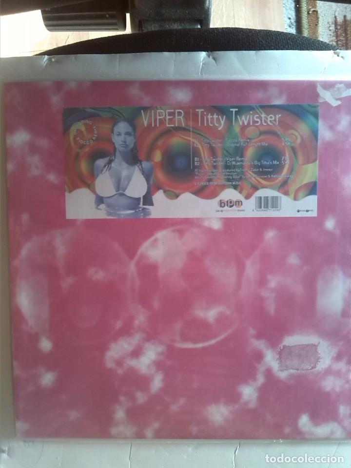 Discos de vinilo: VIPER - TITTY TWISTER 1997 12&rdquo; - Foto 1