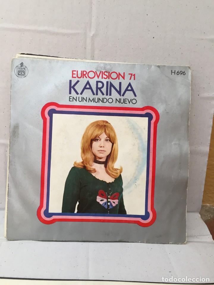 Discos de vinilo: Karina En un mundo nuevo - Foto 1